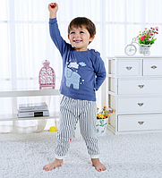 Дитяча піжама з довгим рукавом для хлопчика на зріст 90,110 см