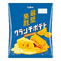 Чипсы Calbee Potato Chips Double Cheese 60g