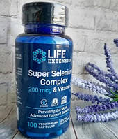 Селен Витамин Е Life Extension Super Selenium Complex 200 mcg Vitamin E 100 veg caps Vitaminka