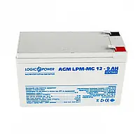 Аккумуляторная батарея LogicPower 12V 9AH AGM мультигель (LPM-MG 12 - 9 AH)