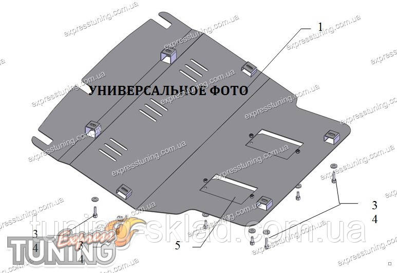 Захист картера Мазда 626 4 GE з 1992 до 1997 року, фото 1