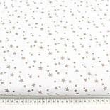 Бавовняна тканина "Дрібний зорепад" сірого кольору на білому № Е-3115, фото 7