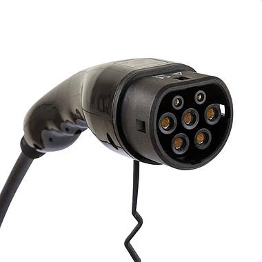 Зарядний пристрій 3,5 кВт 3-16а від 220В з дисплеєм, конектор тип-2, IEC 62196-2 (європейський), фото 2