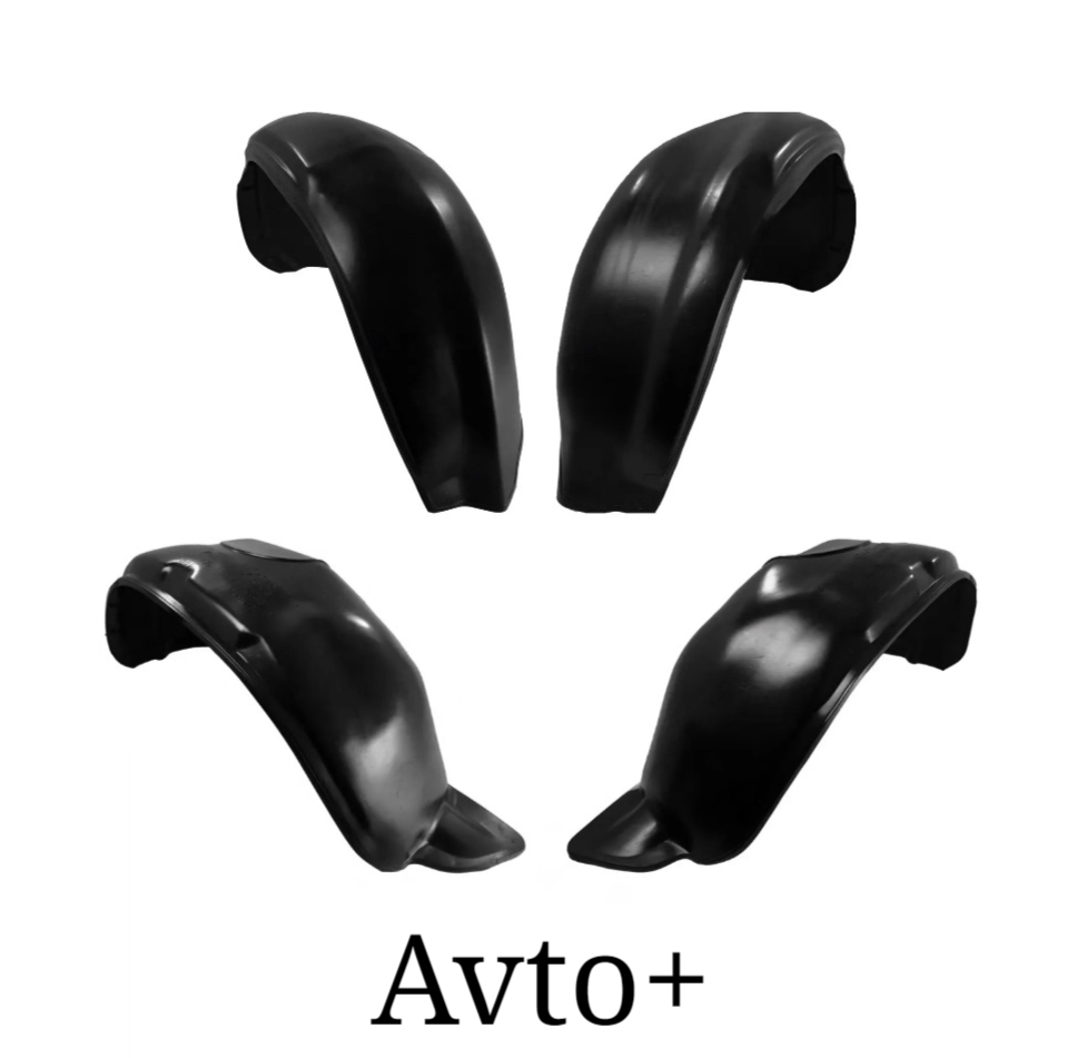 Комплект підкрилок передні та задні Тойота РАВ4 III (2005-2012) Toyota RAV4, фото 1