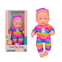 Пупсик детская кукла пупс в ярком в костюме-единороге 23 см AD12308-C3