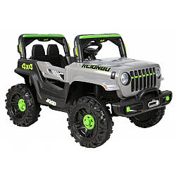 Дитячий електромобіль на акумуляторі QD-V80 електромашинка для дітей з пультом керування сірий