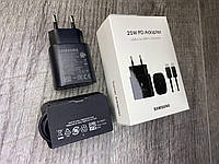 Зарядное Устройство для Samsung S20, 25Вт + Кабель Type-C, EP-TA800 Fast Charging