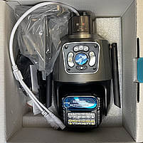 Вулична Wi-Fi камера Besder P10QS — 9 Мп, 3 незалежні об'єктиви, фото 5