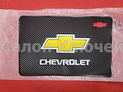 Гумовий силіконовий килимок Chevrolet / автомобільні липкі килимки