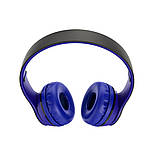 Навушники BOROFONE BO4 Charming rhyme wireless headphones Blue, фото 3