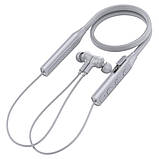 Навушники BOROFONE BE59 Rhythm neckband BT earphones Gray, фото 3