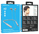 Навушники BOROFONE BE59 Rhythm neckband BT earphones Gray, фото 6