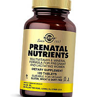 Витамины для беременных и кормящих Solgar Prenatal Nutrients 120 таблеток Vitaminka