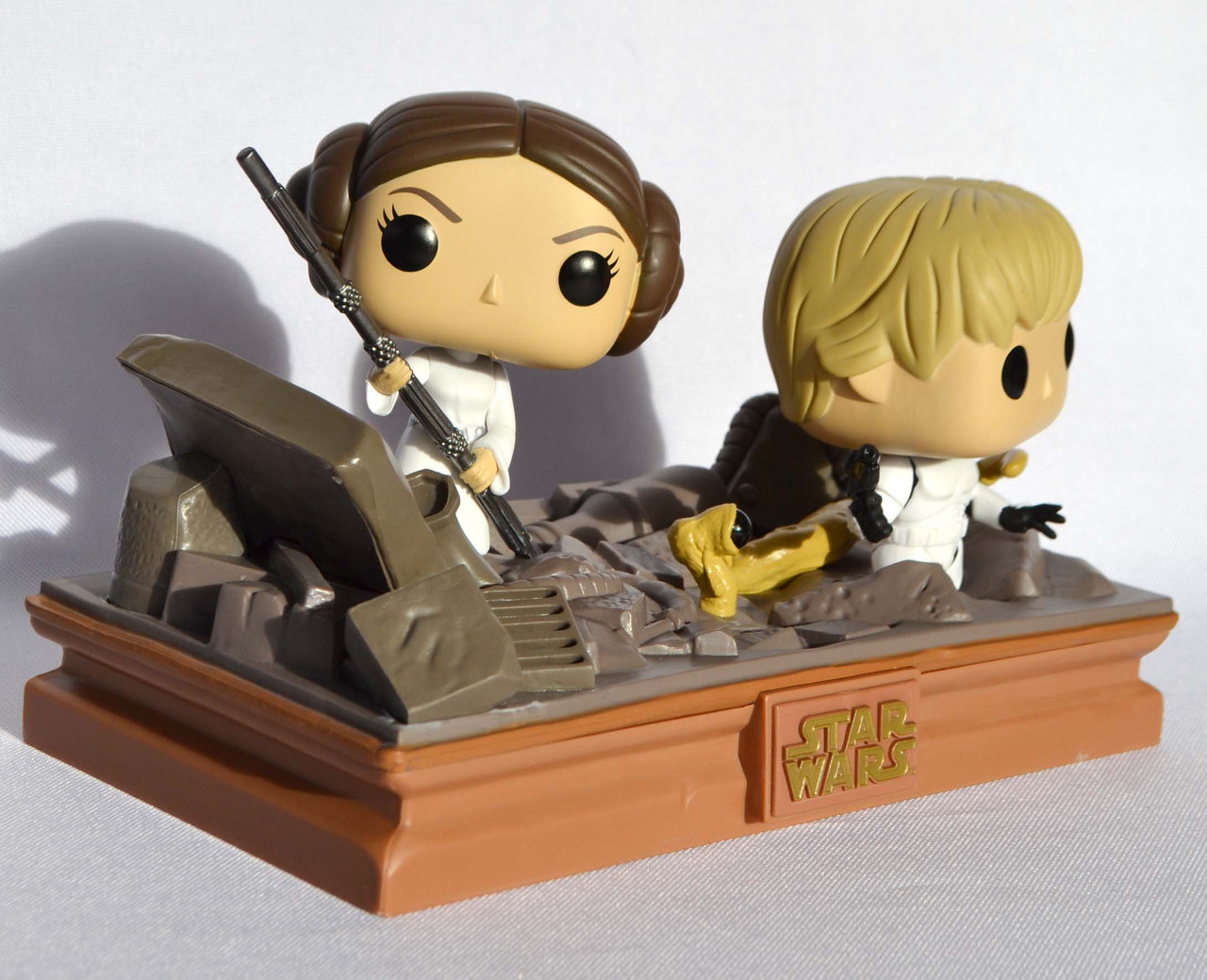 Колекційна фігурка Bobble 2-Pack: Star Wars: Luke & Leia Trash Compactor