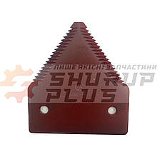 P49650 Сегмент коси AGV грубонасічений , Z 17