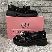 Туфли из натуральной лаковой кожи от производителя VIP COLLECTION