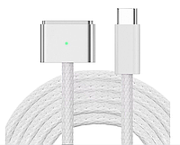 Кабель DK 200см Type-C / USB-C на MagSafe 3 для Apple MacBook (white)