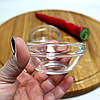 Соусник круглий склянний маленький 7.5 см. 70 мл., фото 3