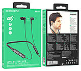 Навушники BOROFONE BE59 Rhythm neckband BT earphones Black, фото 5