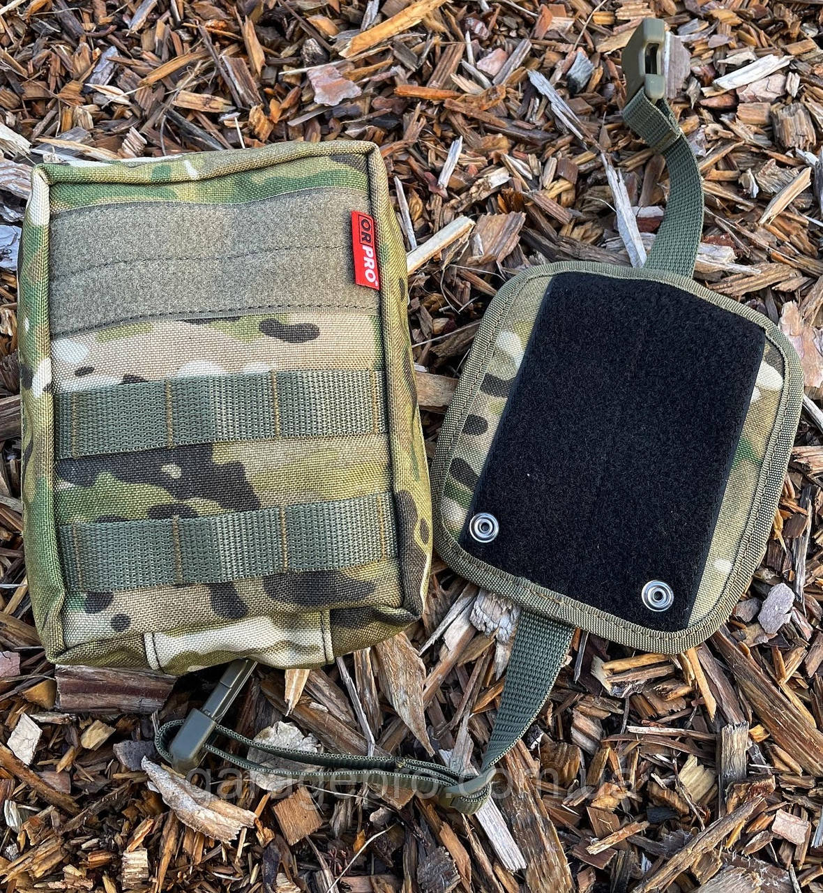 Міцна тактична аптечка зі швидким скиданням та кріпленням Молле (Cordura 1000D / Мультикам)