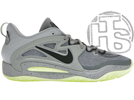 Чоловічі кросівки Nike KD 15 Wolf Grey Neon Yellow DO9826-001, фото 1