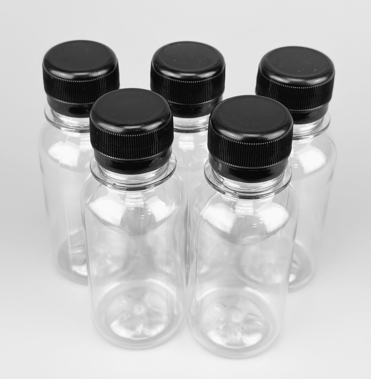 Бутылка пластиковая 100 мл пэт под 28 мм розница (1 уп / 50 шт ...