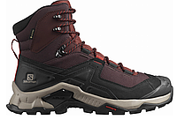 Тактические ботинки Salomon QUEST ELEMENT GORE-TEX колір Chocolate Plum/Madder Brown/Goji Berry