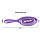 Щітка масажний гребінець для волосся SaMi спіраль скелетна овальна продувна (фіолетова), фото 2
