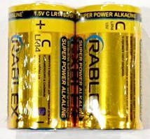 Батарейка лужна Rablex R14 (C) 1.5V