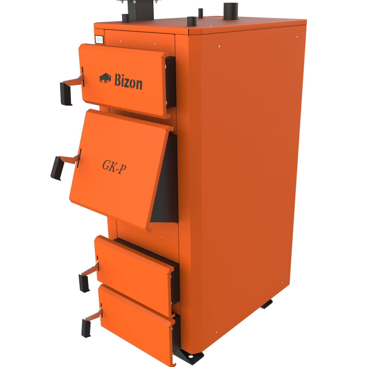 31 кВт Котел довготривалого горіння   с регулятором - 6 мм Bizon GK-P, фото 1