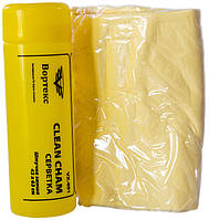 Салфетка Искусственная замша 43 х 63 см VORTEX желтая (влажная в тубе)