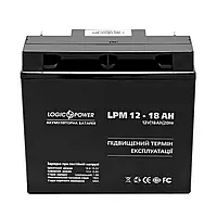 Аккумуляторная батарея LogicPower LPM 12V 18AH (LPM 12 - 18 AH) AGM