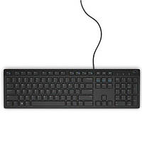 Клавиатура Dell KB216 Ukrainian QWERTY- Black (580-AHHE)