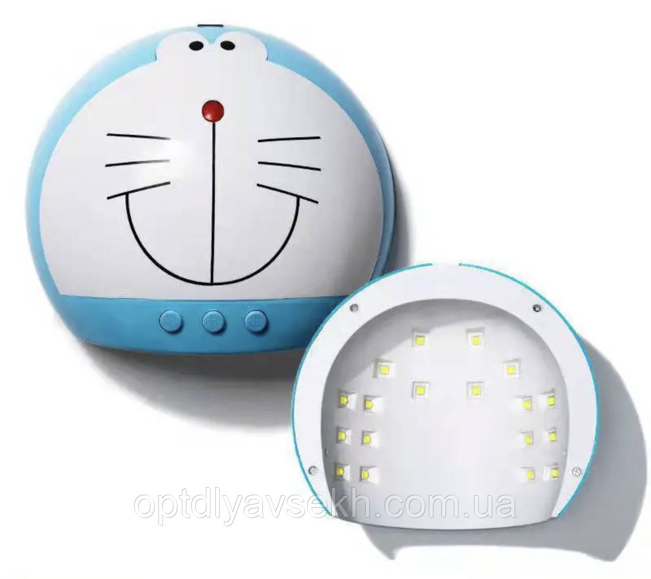 Лампа BM-001 "Мультяшний котик" на 48 Вт. (UV/LED) для сушіння гель-лаку (для манікюру та педикюру), фото 1
