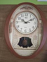 Годинник настінний з маятником R&L