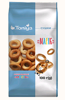 Сушка ванільна Масік 100г ТМ TONIYA