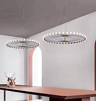 Светодиодная потолочная LED люстра L20044/22-bk-k Черный 25-115х70х70 см. a