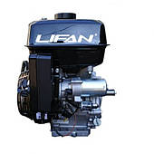 БЕНЗИНОВИЙ ДВИГУН LIFAN 190FD З ЕЛЕКТРОСТАРТЕРОМ ВАЛ Ø 25 ММ ПІД ШПОНКУ