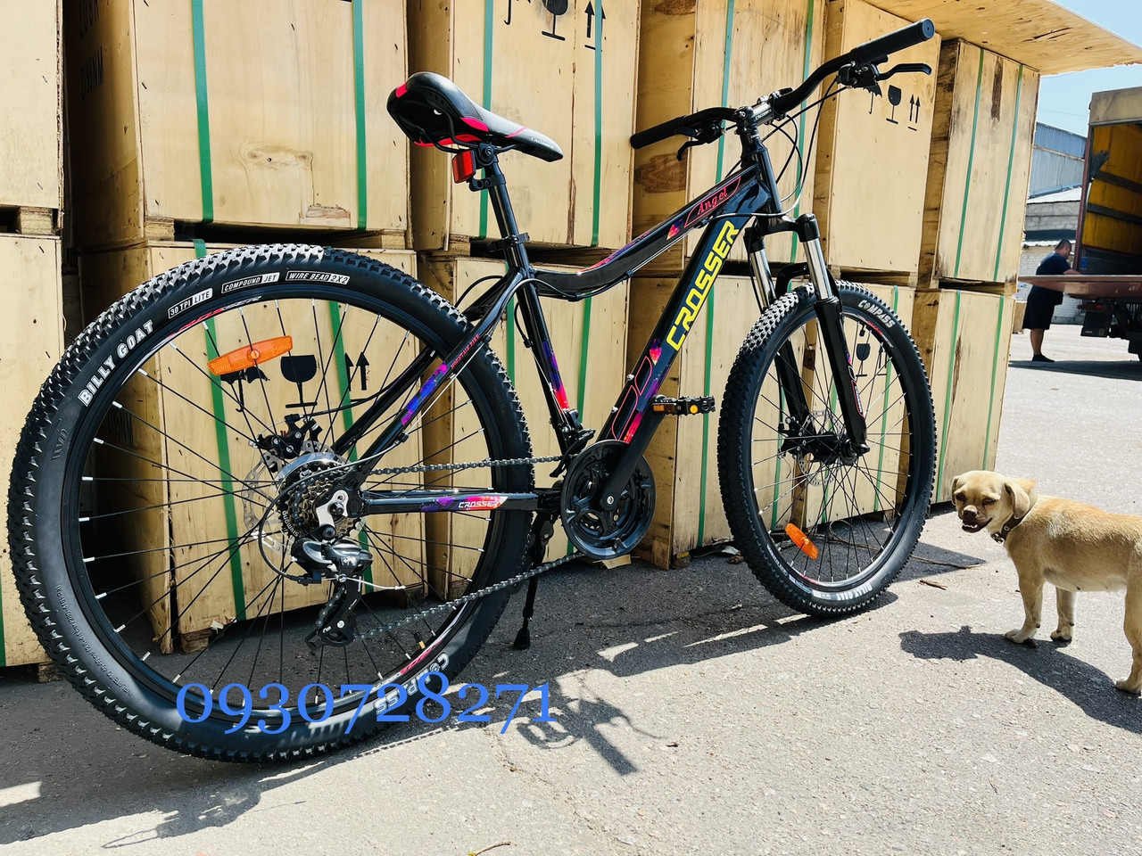 Велосипед найнер Crosser Angel 29" рама 16,5, фото 1