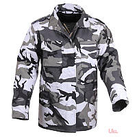 КУРТКА M-65 тактическая ALPHA FIELD COAT зимний камуфляж Urban Camo