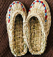 Лапті, постоли з аїру болотного 40 р для бані, сауни