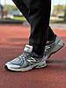 Чоловічі кросівки New Balance 860 Grey Взуття Нью Беланс 860 сірі текстиль сітка шкіряні вставки демісезон, фото 9