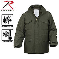 Американская теплая куртка M-65 с подстежкой Rothco M-65 Field Jacket Olive Drab