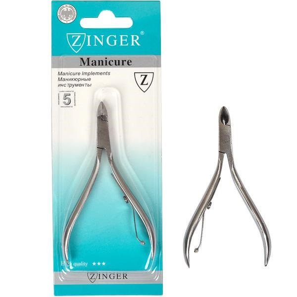 Кусачки для манікюру універсальні "ZINGER" Classic, нерж. ст., 9 см (X1-17), фото 1