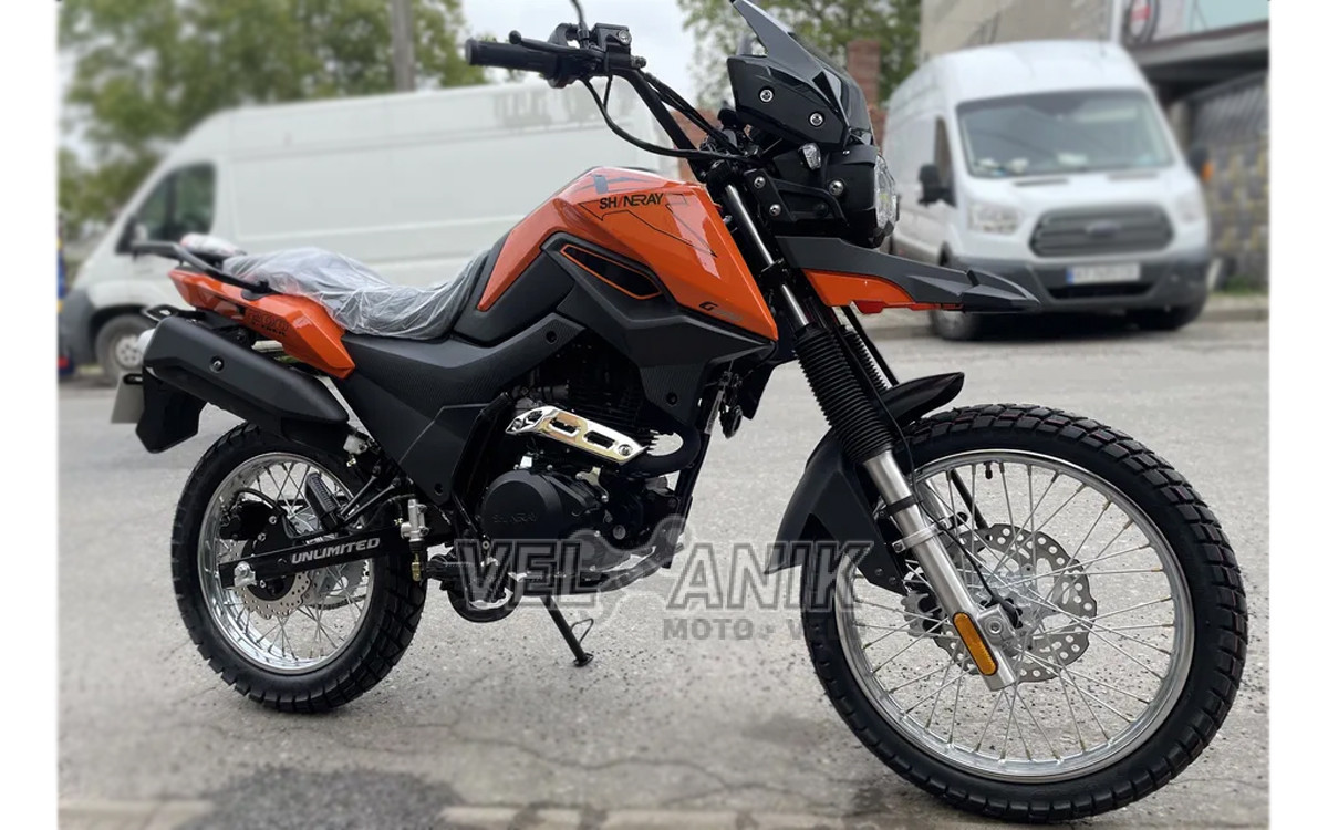 Мотоцикл Shineray XY 200GY-9A (X-TRAIL 200) Orange/Black