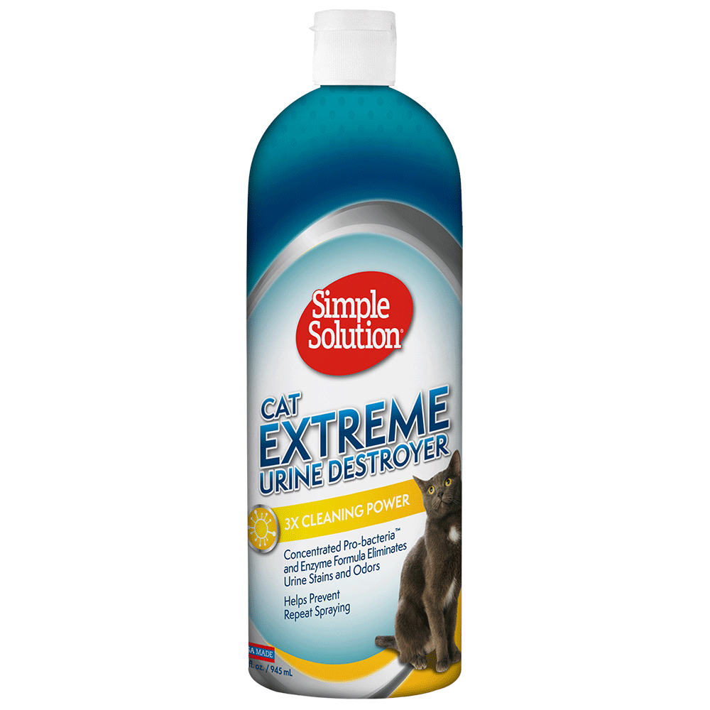 Засіб Simple Solution Cat Extreme Urine Destroyer видалення плям і нейтралізації запаху сечі кішок 945 мл (ss13431)