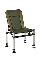 Кресло рыбацкое фидерное, туристическое CUZO quantum M-Elektrostatyk 140 кг та чехол, оливка