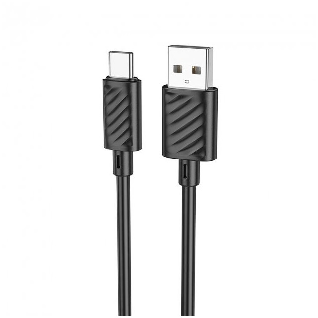 Кабель Hoco X88 Pisces Cable USB to Lightning 2,4A 1m Black