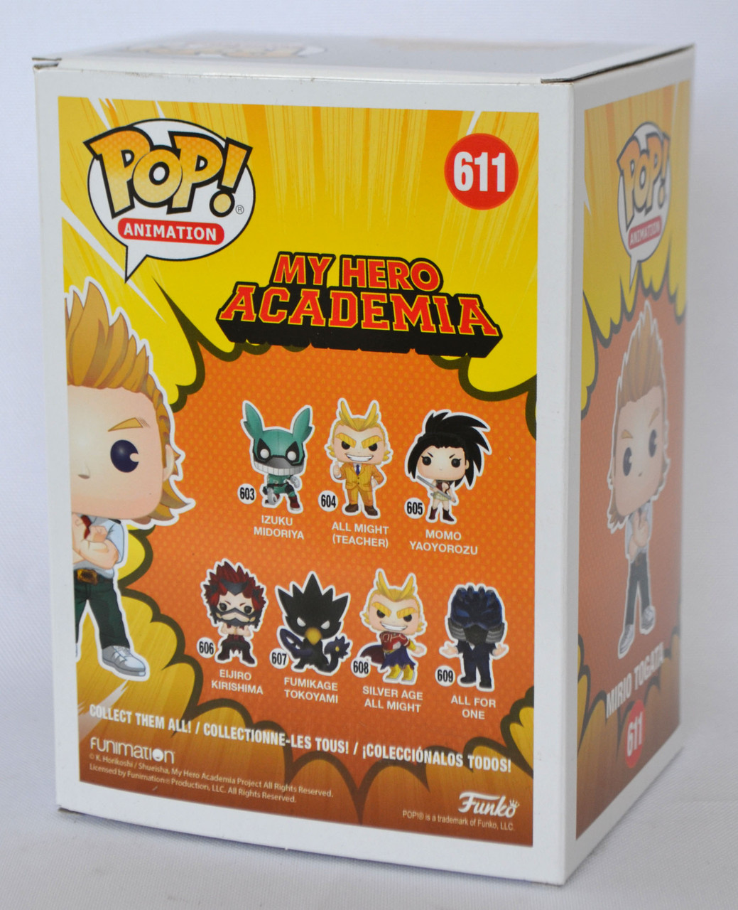 Mirio togata 2024 funko pop