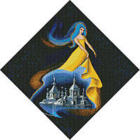 Алмазная мозаика "Берегиня м. Ковель" ©mosyakart Идейка AMO7358 40х40см, World-of-Toys